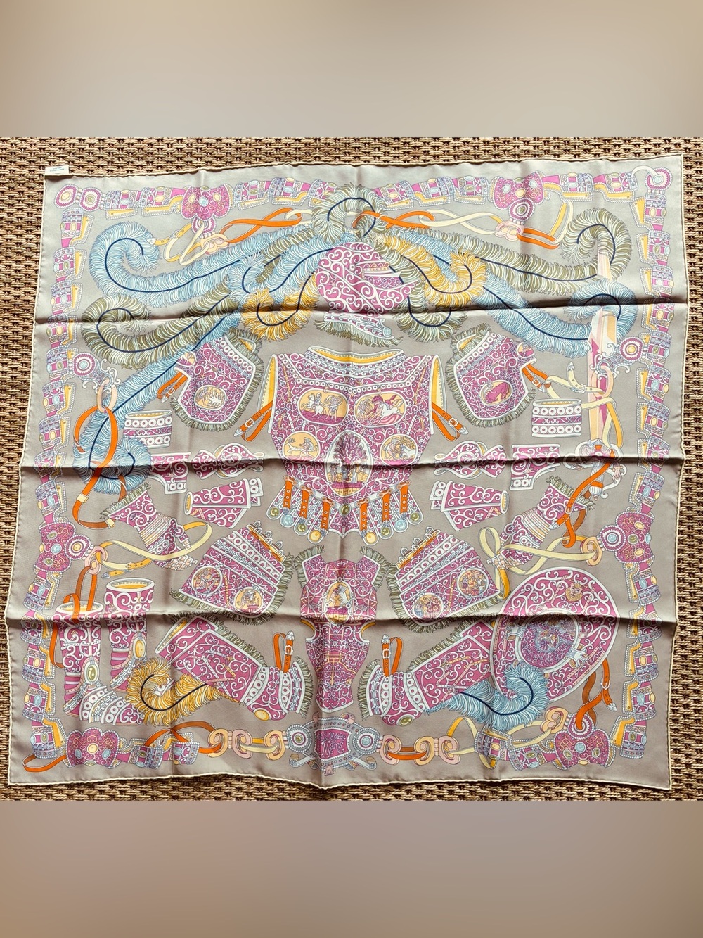 Hermès Sous l'Egide de Mars WASH 90cm by Pierre Marie PRISTINE